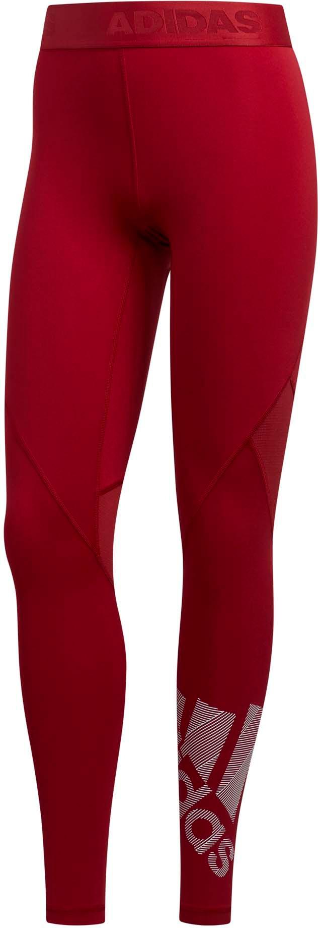 rote adidas leggings