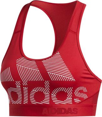 adidas Don't rest Alphaskin Badge of Sport Sport-BH Damen active maroon