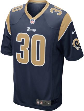 Nike Todd Gurley Los Angeles Rams American Football Trikot Herren college navy-club gold-white
