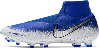 Nike Phantom Vision Elite DF SG Pro Anti Clog Bleu Blanc