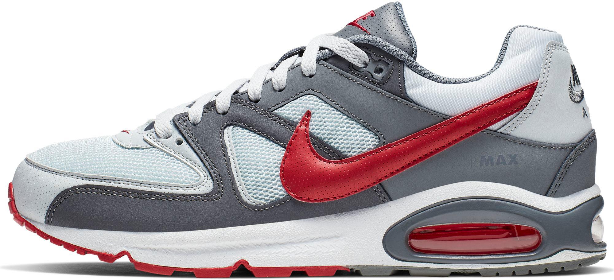 nike air max command grey red