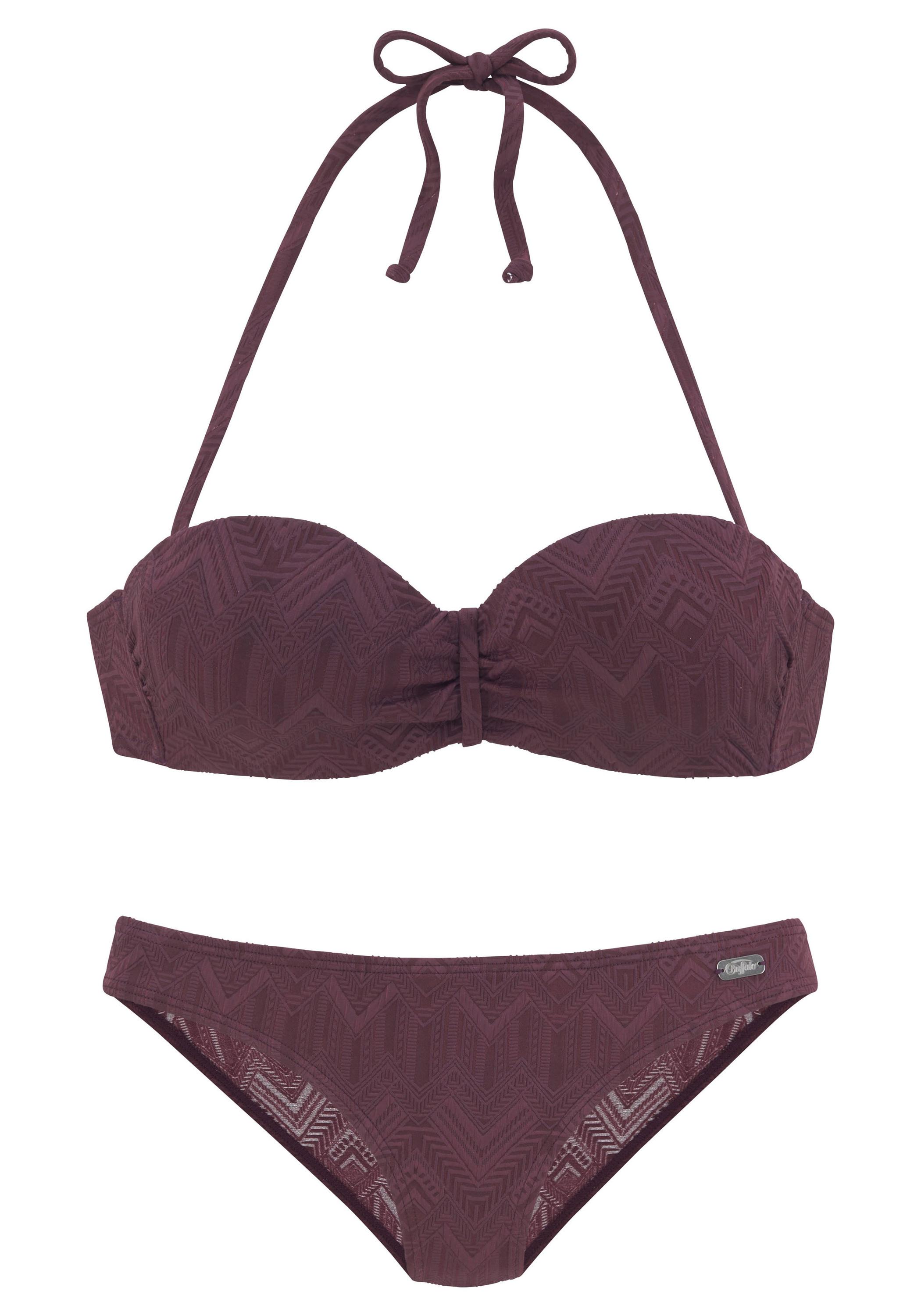 Buffalo Bikini Set Damen Weinrot Im Online Shop Von Sportscheck Kaufen