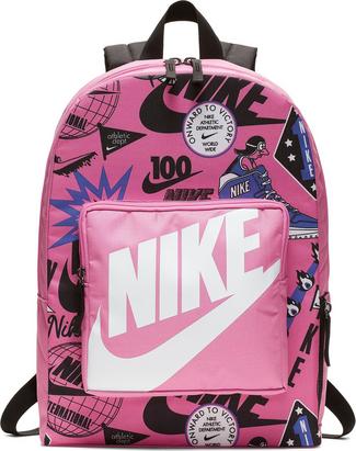 Nike Rucksack Classic Daypack Kinder china-rose-black-white