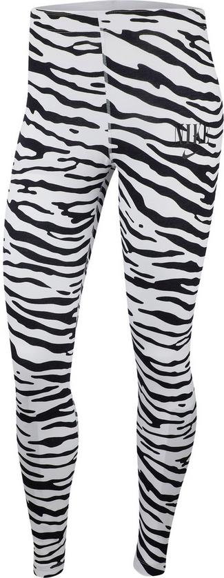 Nike NSW Essntl Leggings Damen black-white