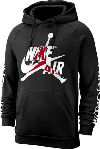 Nike Jumpman Hoodie Herren black-white
