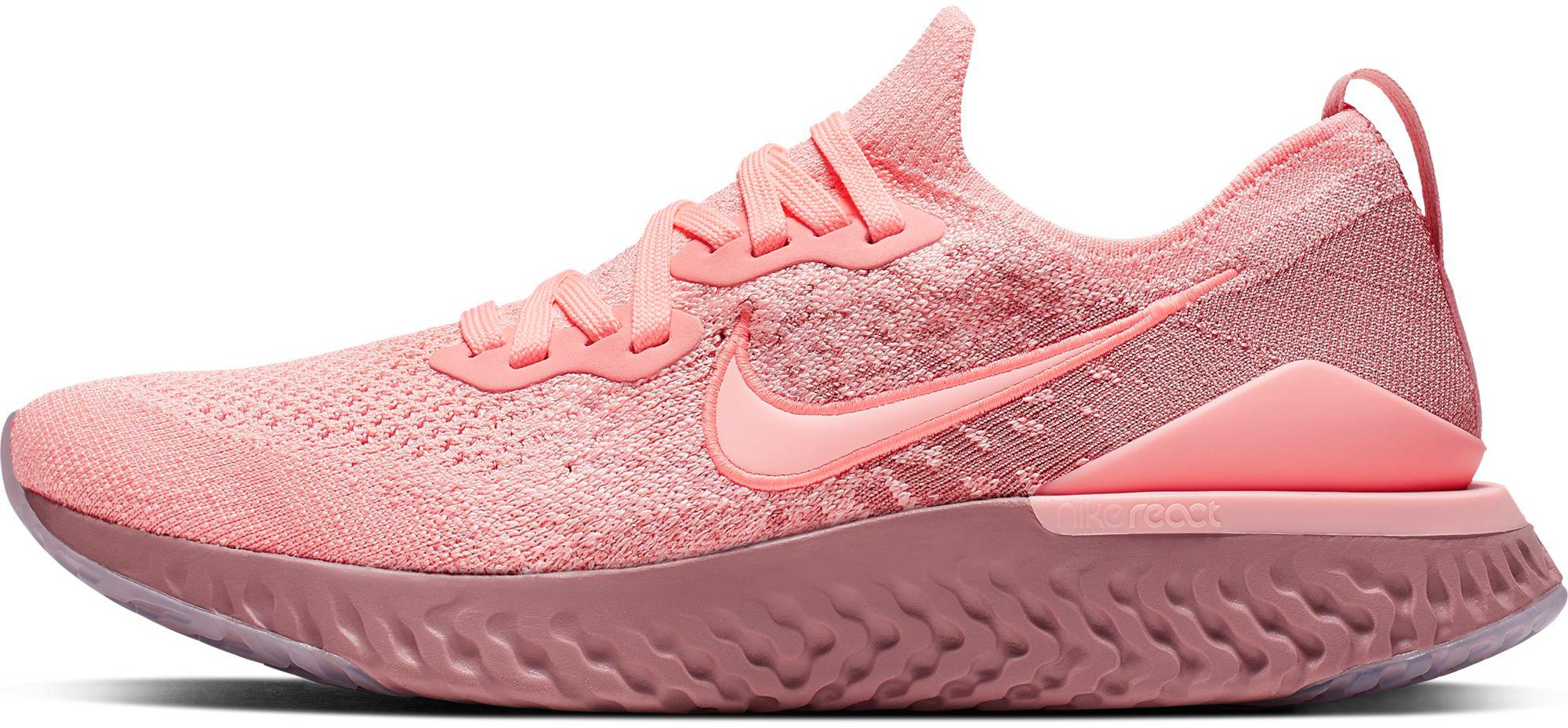 nike flyknit epic react pink