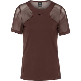 Nike Pro Funktionsshirt Damen el dorado-clear