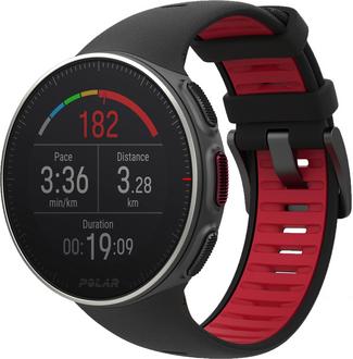 Polar Vantage V Titan Sportuhr black-red