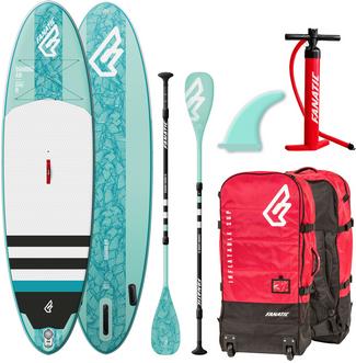 FANATIC Package Diamond Air 10'4 SUP Sets Damen hellblau-wei&szlig;