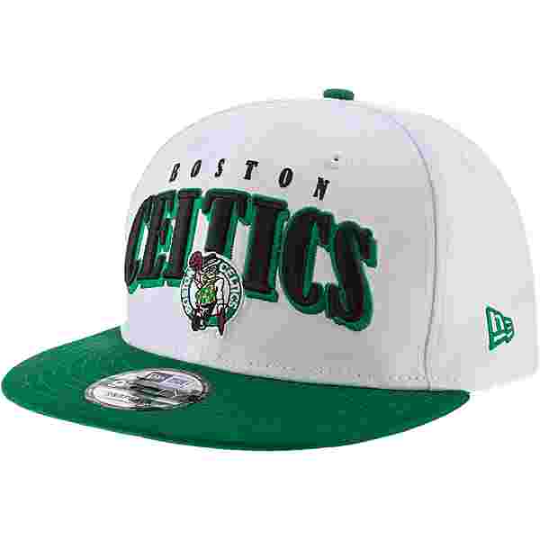 New Era 9Fifty Boston Celtics Cap optic white-kelly green