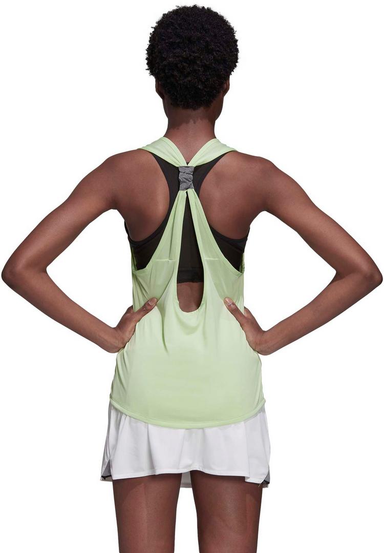 adidas adidas Club 3STR Funktionstank Damen - glow green - 1 | SportScheck