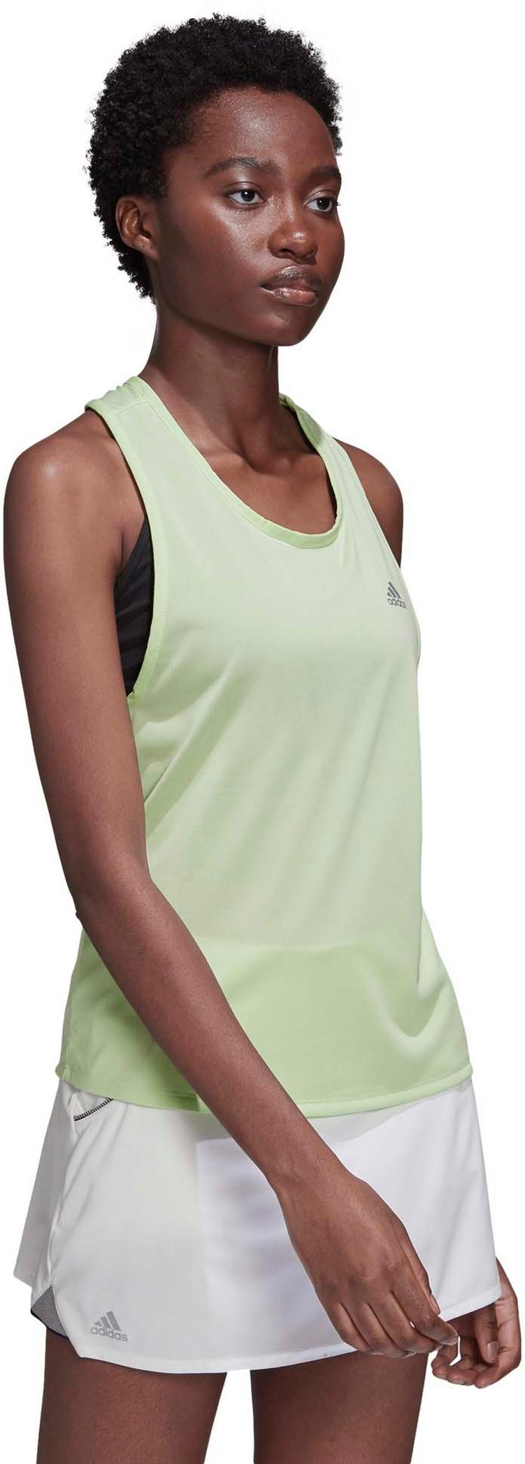 adidas adidas Club 3STR Funktionstank Damen - glow green - 3 | SportScheck