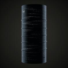 Rückansicht von BUFF Dryflx Multifunktionstuch r-light grey