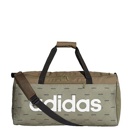 adidas Linear Duffelbag Sporttasche Herren Raw Khaki Black White im Online Shop von SportScheck kaufen adidas Linear Duffelbag Sporttasche Herren Raw Khaki Black White im Online Shop von SportScheck kaufen
