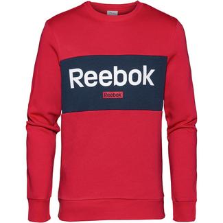 Reebok Linear Sweatshirt Herren rebel red