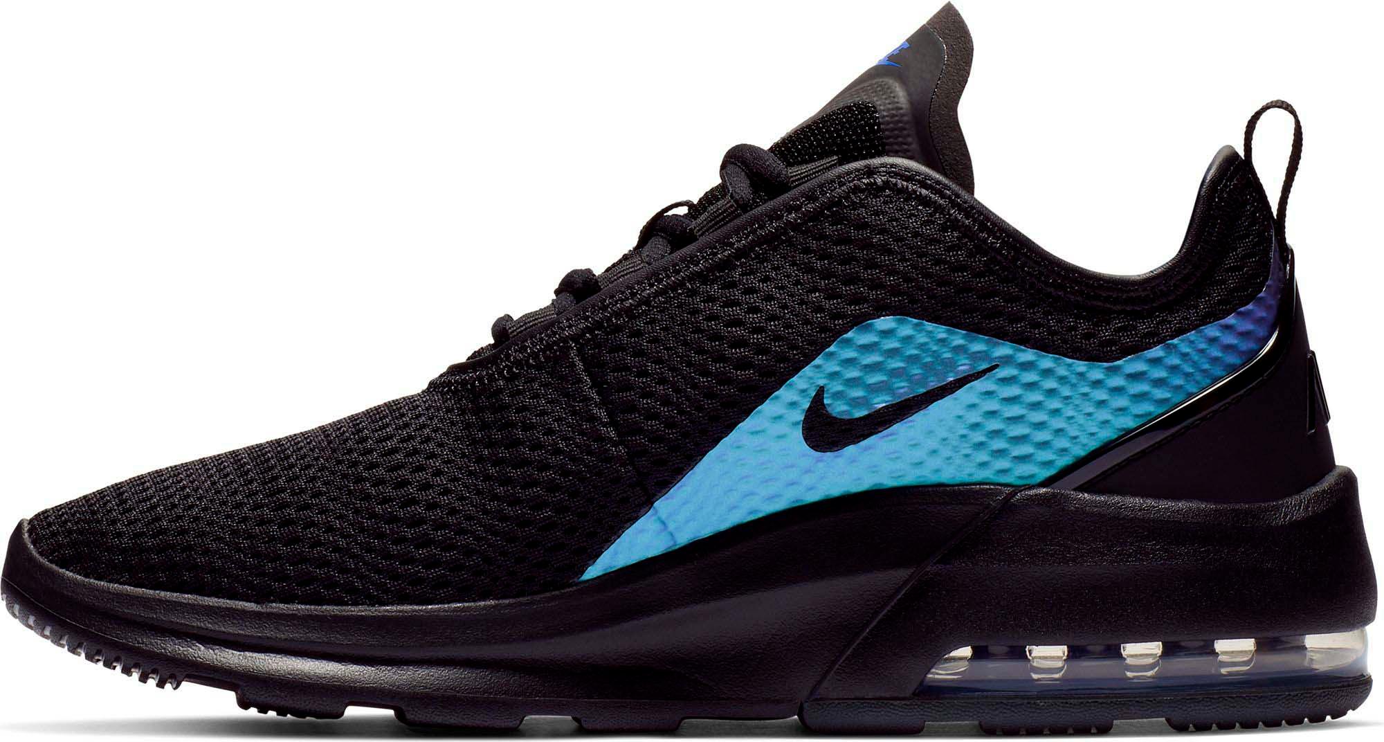 nike air max motion 2 black and blue