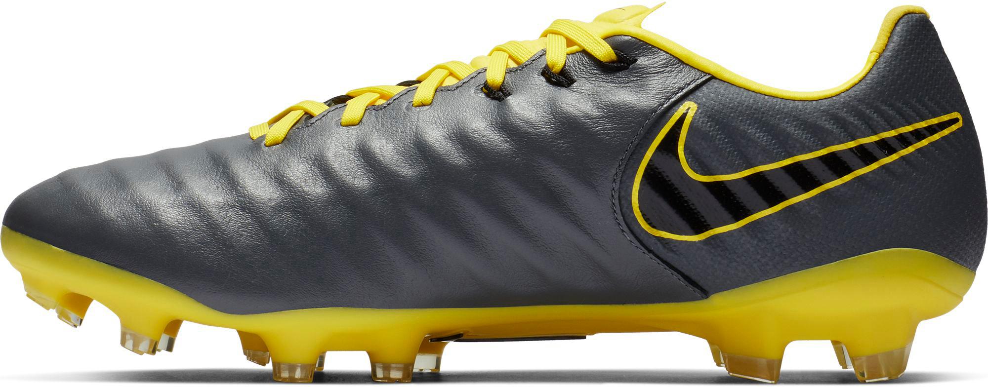 Nike TIEMPO LEGEND 7 PRO FG Fußballschuhe dk grey-black-opti yellow-opti  yellow im Online Shop von SportScheck kaufen
