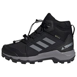 adidas TERREX Mid GTX Schuh Wanderschuhe Kinder Core Black / Grey Three / Core Black