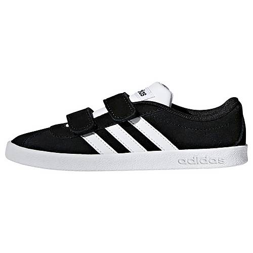 adidas VL Court 2.0 Schuh Sneaker Damen Core Black Cloud Adidas VL Court 2.0 Schuh Sneaker Herren Core Black Grey