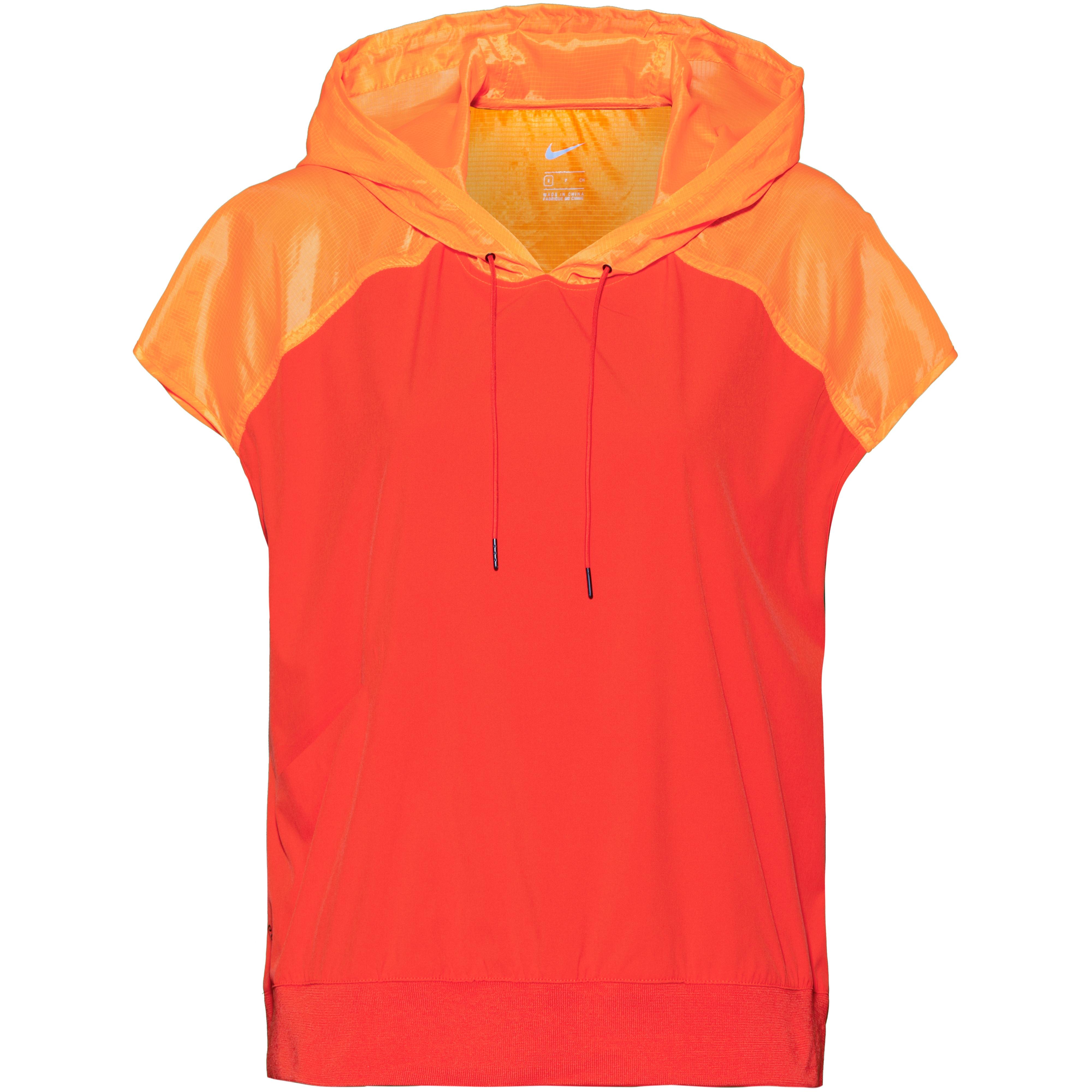 total orange hoodie