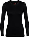 Icebreaker 260 Tech Funktionsshirt Damen - black