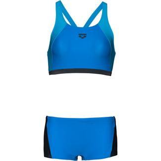 Arena REM TWO PIECES Bikini Set Damen pix blue-shadow grey-turquoise