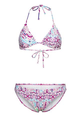 Chiemsee Bikini Bikini Set Damen Pink/Light Blue