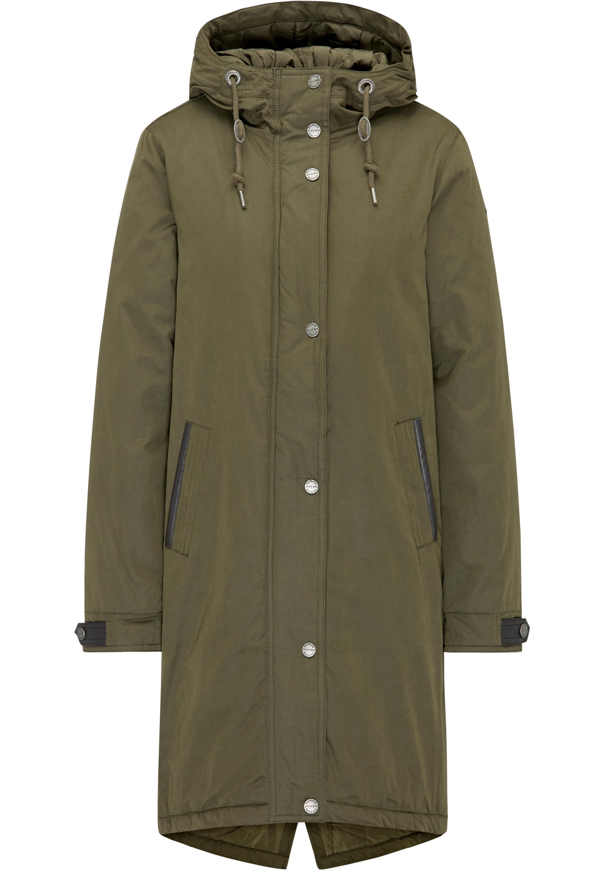 Dreimaster Parka Damen Oliv Im Online Shop Von Sportscheck Kaufen