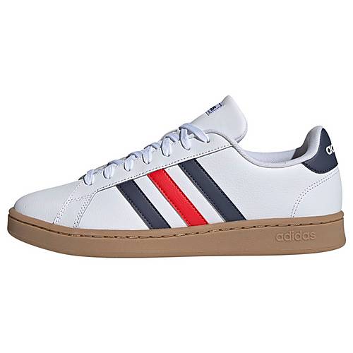 Adidas Grand Court Schuh Sneaker Herren Cloud White Trace Adidas Grand Court Schwarz Sneaker Für Herren | Auf Verkauf