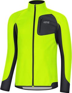 GOREWEAR R3 Partial GORE® WINDSTOPPER® Laufjacke Herren neon yellow-black