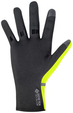 Rückansicht von GOREWEAR GORE-TEX M INFINIUM™ Laufhandschuhe neon yellow-black