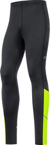 GOREWEAR R3 Thermo Lauftights Herren - black-neon yellow