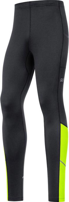 GOREWEAR R3 Thermo Lauftights Herren black-neon yellow