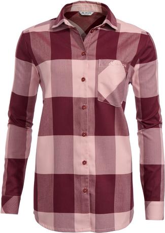 VAUDE Farsund Outdoorhemd Damen claret red