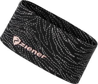 Ziener Innerk Band Stirnband Damen black-light rose