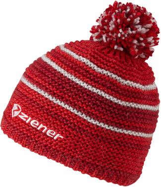 Ziener Irelo Hat Bommelm&uuml;tze Herren red