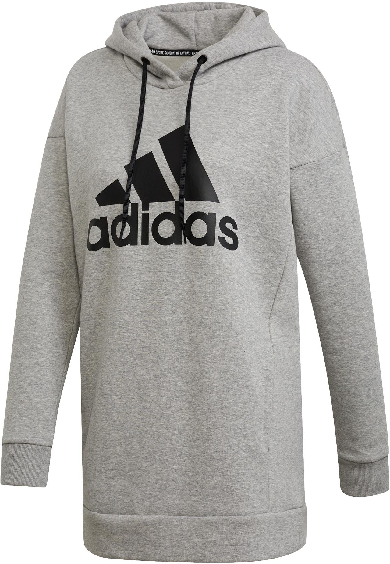 grauer adidas hoodie damen