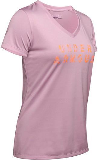 Under Armour Tech Funktionsshirt Damen pink