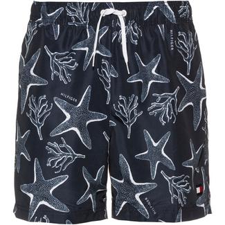 Tommy Hilfiger Medium Drawstring Badeshorts Herren starfish print navy blazer