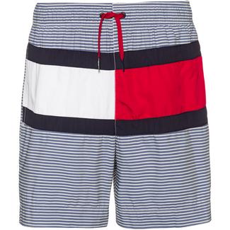 Tommy Hilfiger Medium Drawstring Badeshorts Herren navy blazer-white stripe