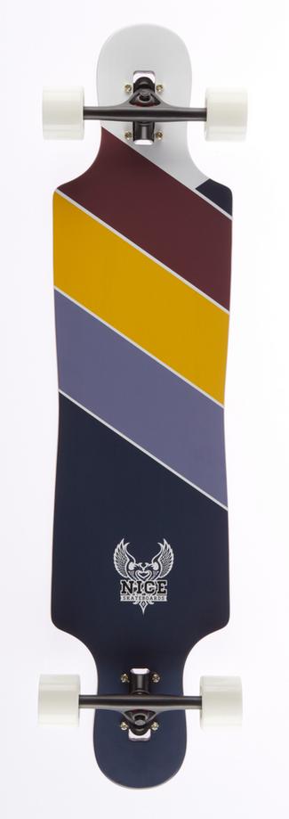 NICE SKATEBOARDS Nice Tour 40" x 9,25" Longboard bunt