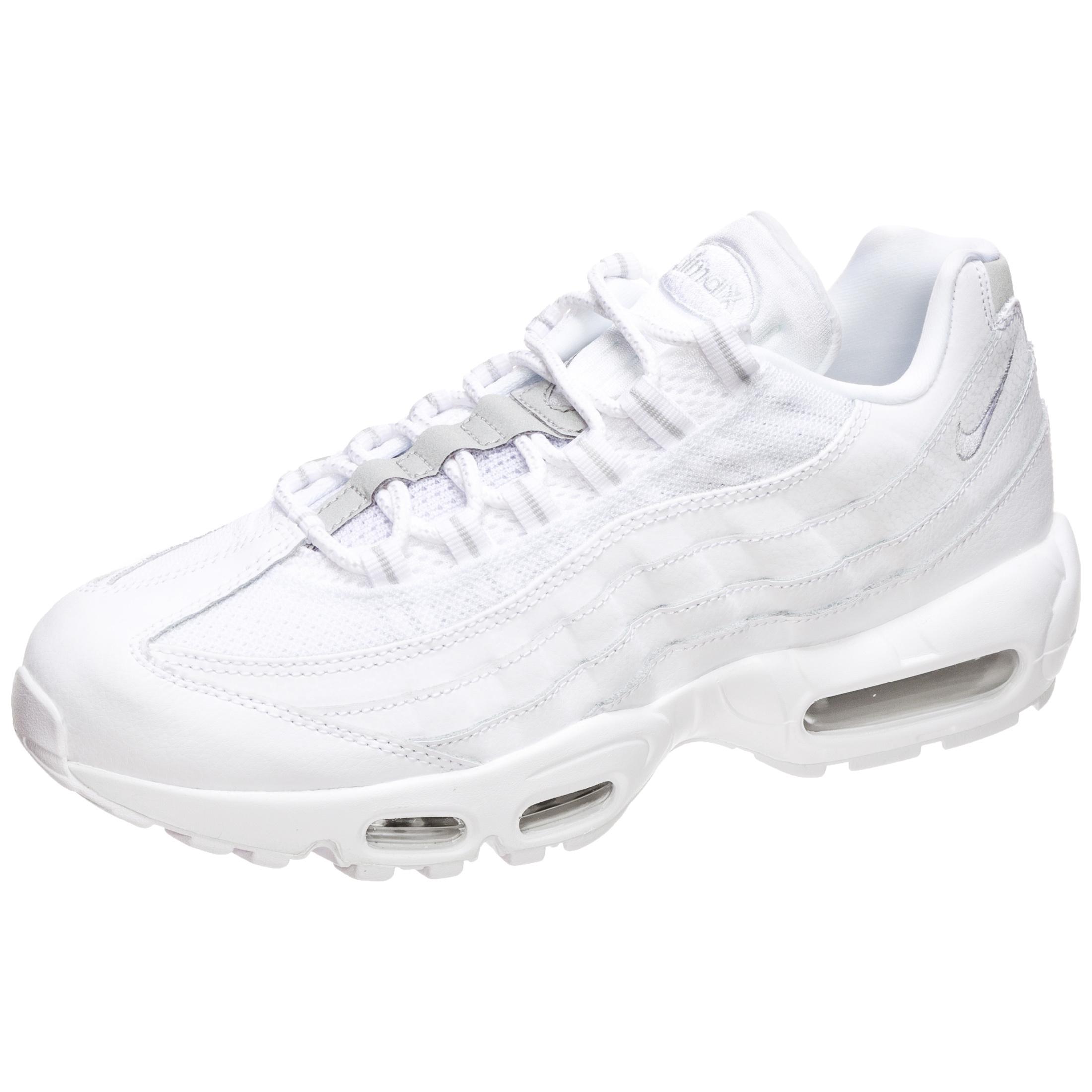 nike air max 95 leder weiß