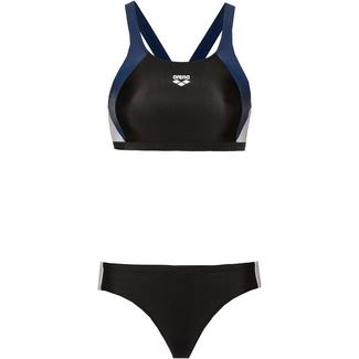 Arena Ren Two Pieces Bikini Set Damen black-shark-white