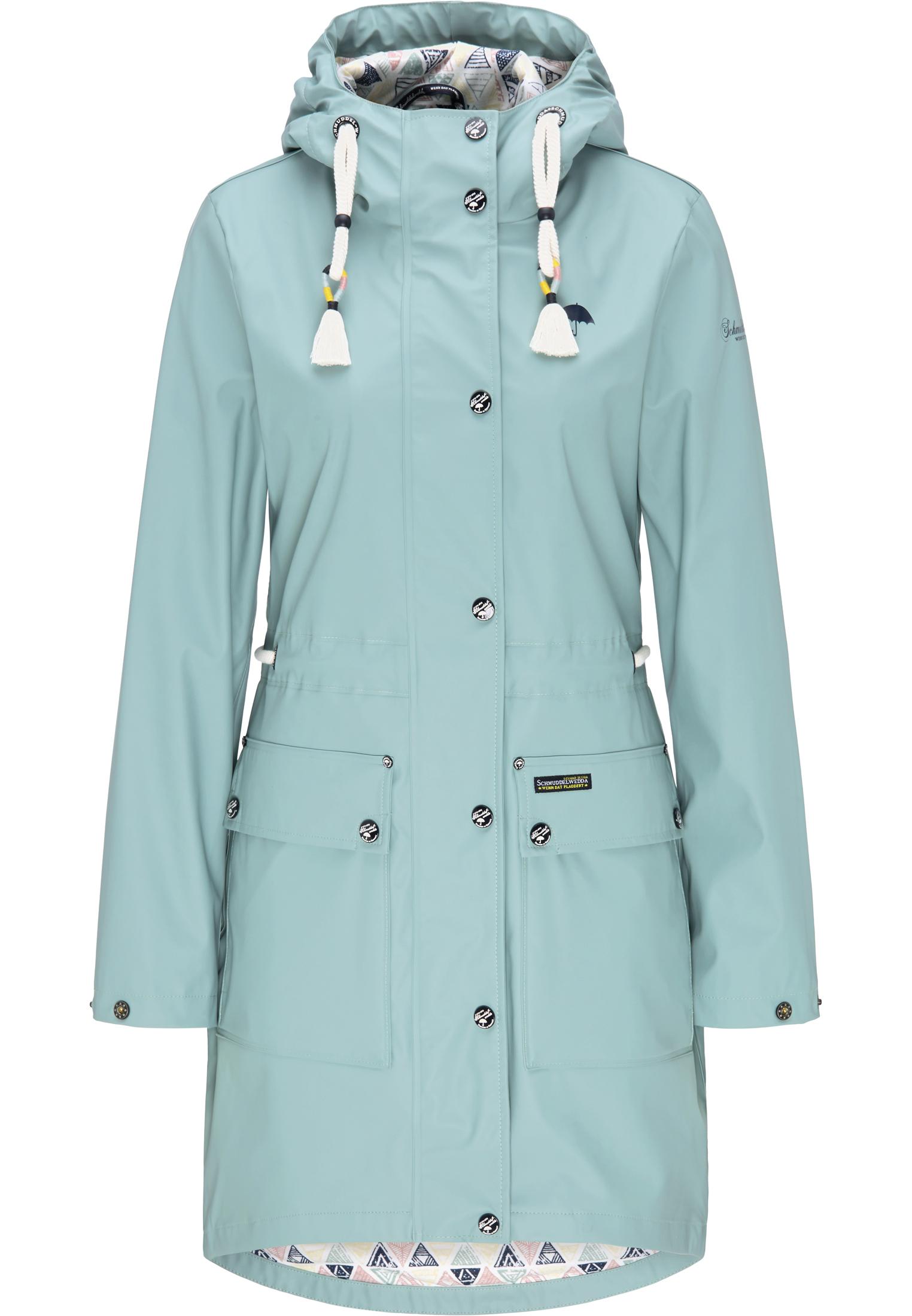 Schmuddelwedda Regenjacke Damen Rauchmint Im Online Shop Von Sportscheck Kaufen