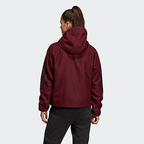 adidas 3 Streifen Hooded Insulated Jacke Funktionsjacke Damen Weinrot im Online Shop von SportScheck kaufen adidas 3 Streifen Hooded Insulated Jacke Funktionsjacke Damen Weinrot im Online Shop von SportScheck kaufen