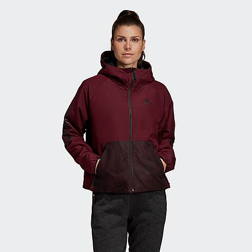 adidas 3 Streifen Hooded Insulated Jacke Funktionsjacke Damen Weinrot im Online Shop von SportScheck kaufen adidas 3 Streifen Hooded Insulated Jacke Funktionsjacke Damen Weinrot im Online Shop von SportScheck kaufen