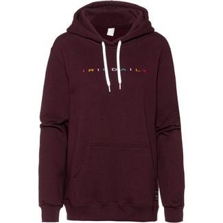 iriedaily Iriecolor Hoodie Damen aubergine