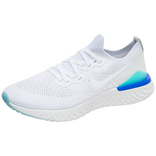 Nike Epic React Flyknit 2 Laufschuhe Damen weiß silber im Online Shop von SportScheck kaufen Nike Epic React Flyknit 2 Women's