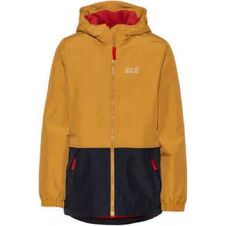 Jack Wolfskin Snowy Days Outdoorjacke Kinder golden-amber