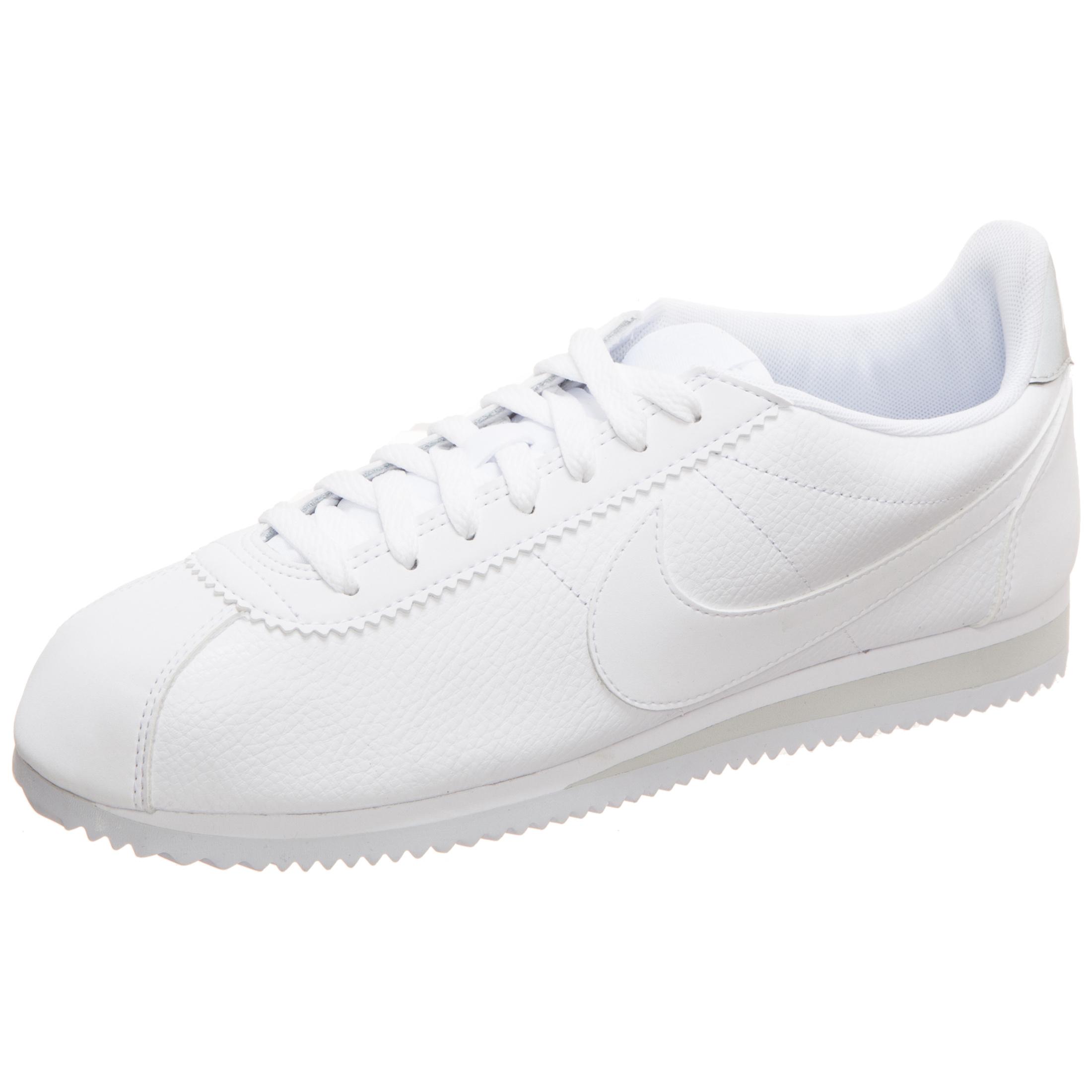 nike cortez herren schwarz weiß